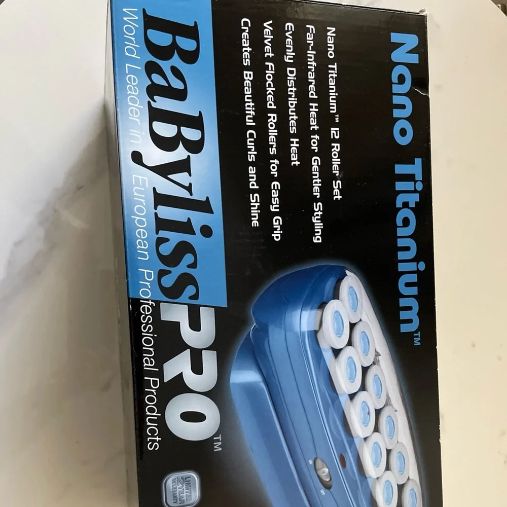 BaBylissPRO Nano Titanium 12 Roller Hair Setter (Model BABNTCHV15) - Picture 3 of 16